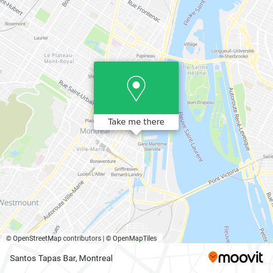 Santos Tapas Bar map