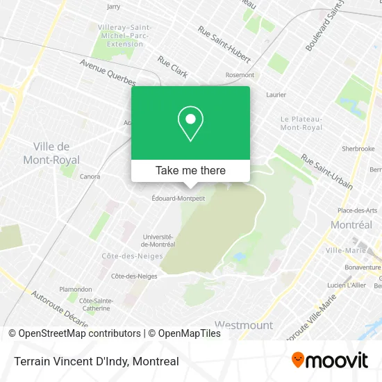 Terrain Vincent D'Indy map