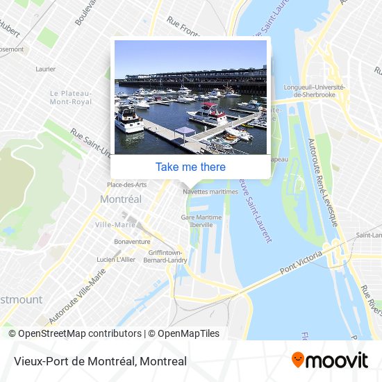 Vieux-Port de Montréal map