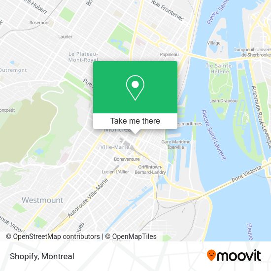 Shopify map