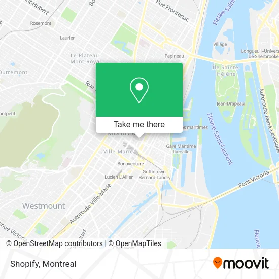 Shopify map