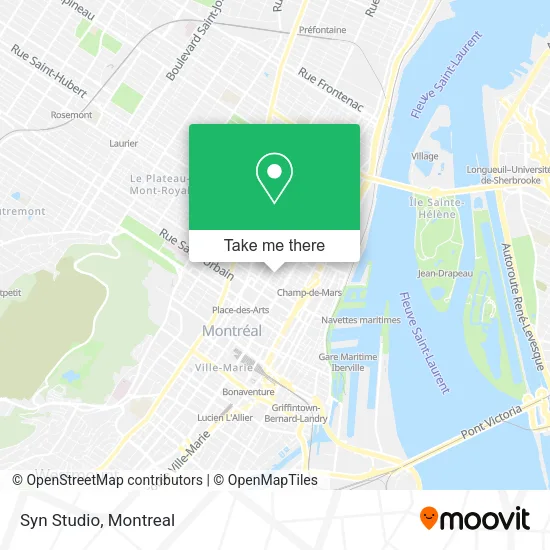 Syn Studio map