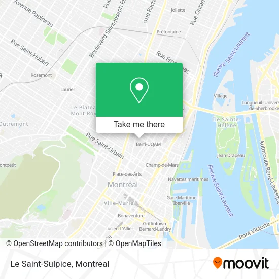 Le Saint-Sulpice map