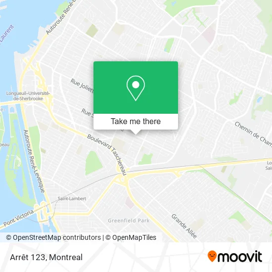 Arrêt 123 map