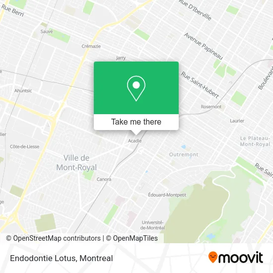 Endodontie Lotus map