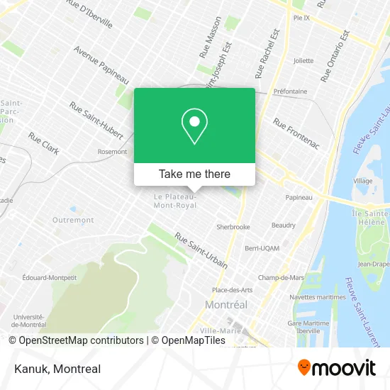 Kanuk map