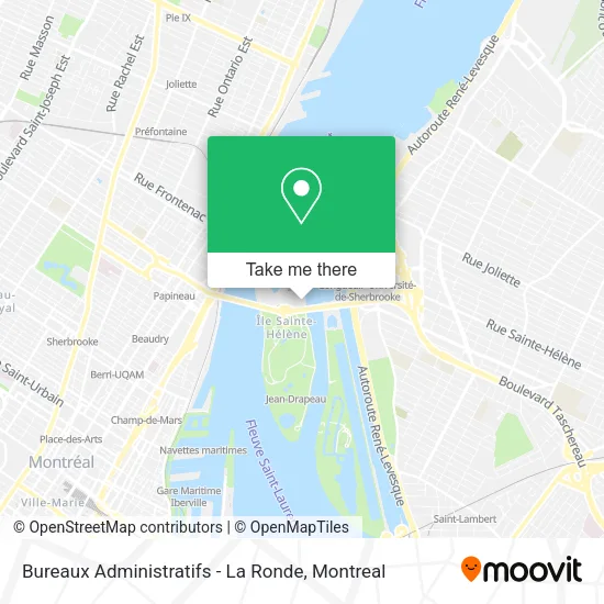 Bureaux Administratifs - La Ronde map
