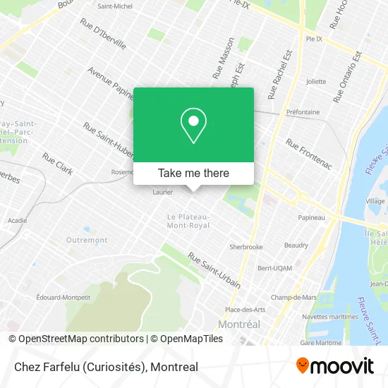 Chez Farfelu (Curiosités) map