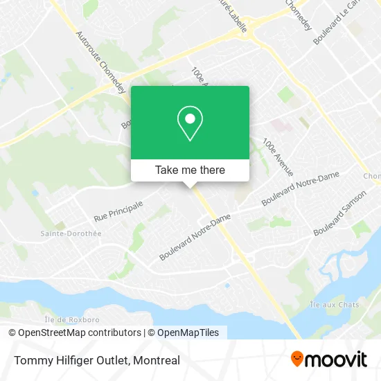 Tommy Hilfiger Outlet map