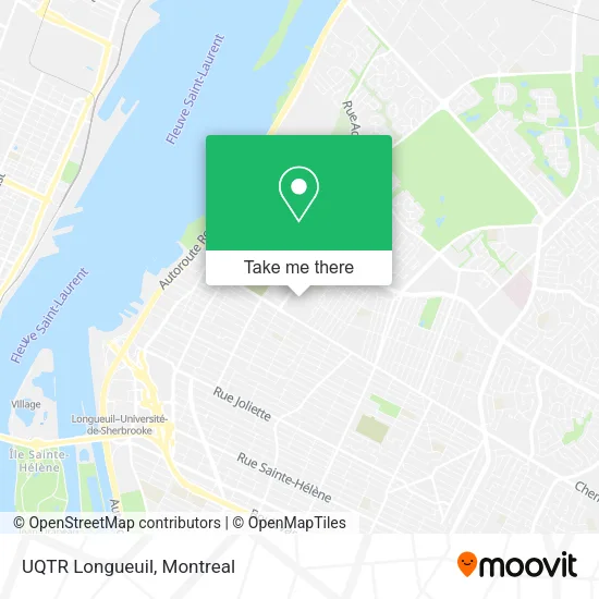 UQTR Longueuil map