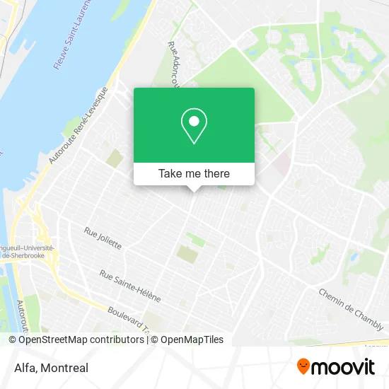 Alfa map