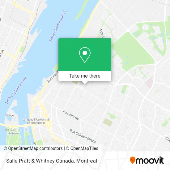 Salle Pratt & Whitney Canada map