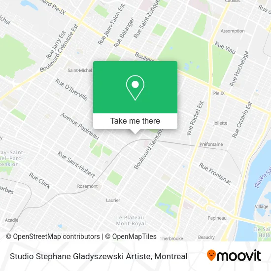 Studio Stephane Gladyszewski  Artiste map