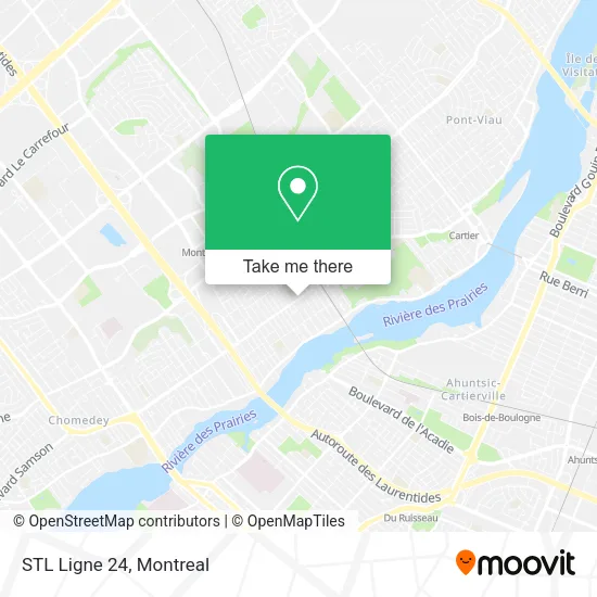 STL Ligne 24 map