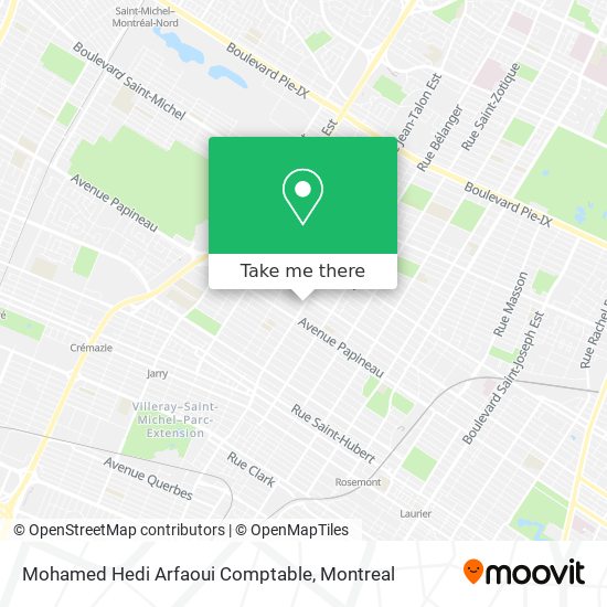 Mohamed Hedi Arfaoui Comptable map