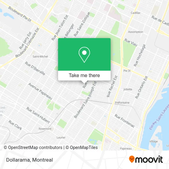 Dollarama map