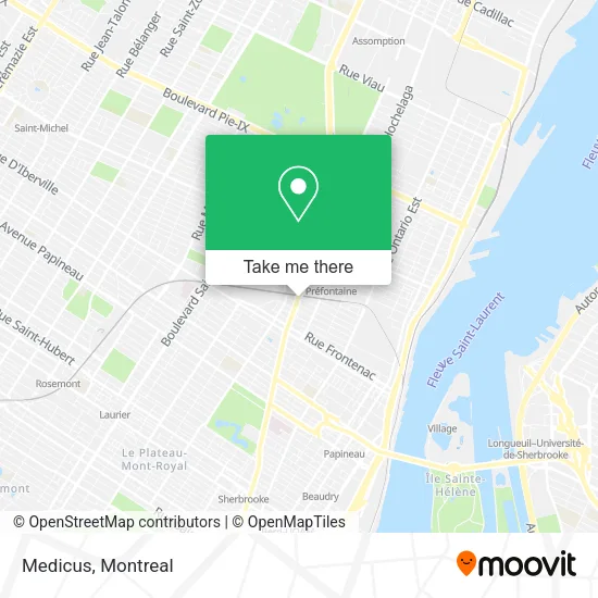 Medicus map
