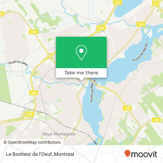 Le Bonheur de l'Oeuf map