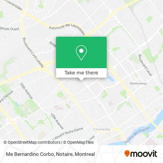 Me Bernardino Corbo, Notaire map