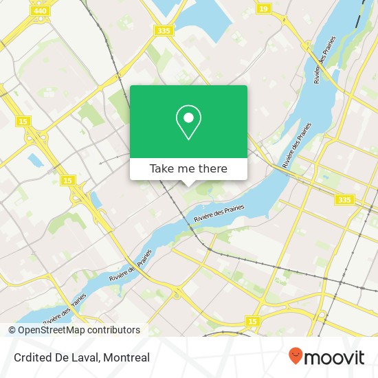 Crdited De Laval map
