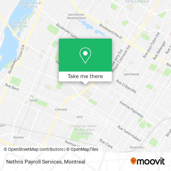 Nethris Payroll Services map