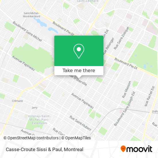 How To Get To Casse Croute Sissi Paul In Montreal By Metro Bus Or Train