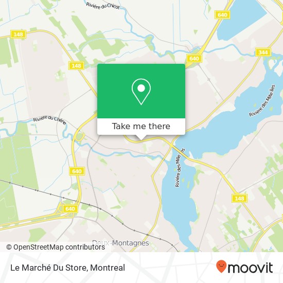 Le Marché Du Store map