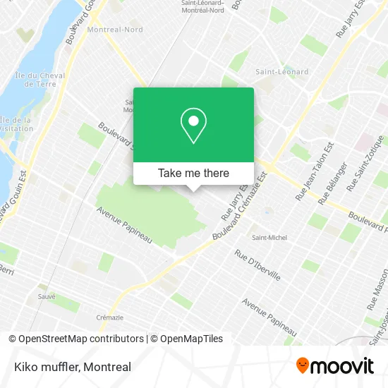 Kiko muffler map