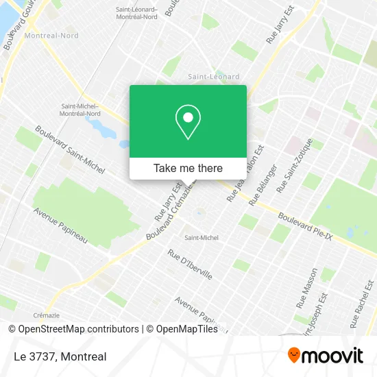 Le 3737 map