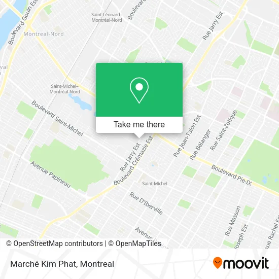 Marché Kim Phat map