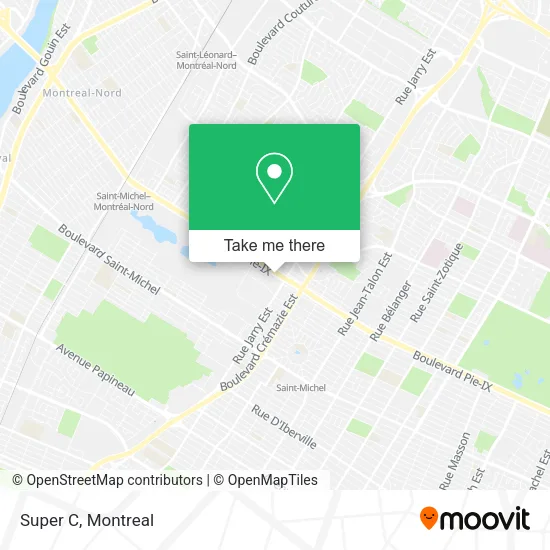 Super C map