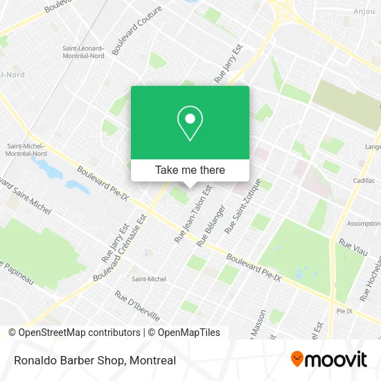 Ronaldo Barber Shop map