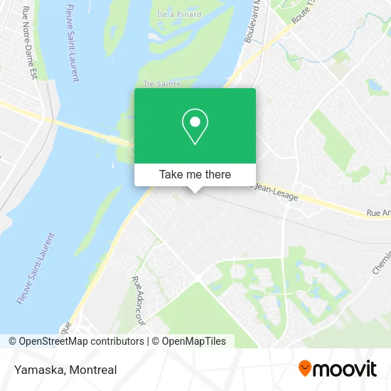 Yamaska map