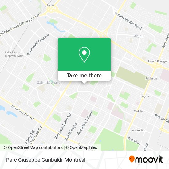Parc Giuseppe Garibaldi map
