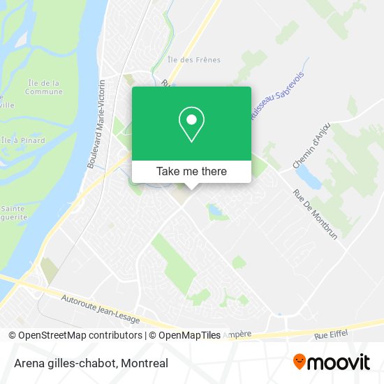 Arena gilles-chabot map