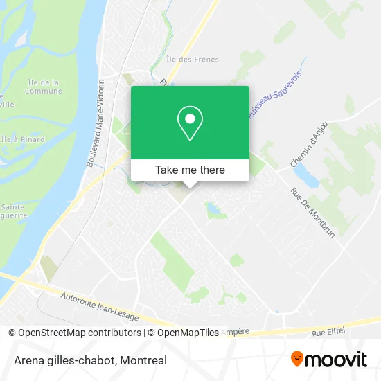 Arena gilles-chabot map
