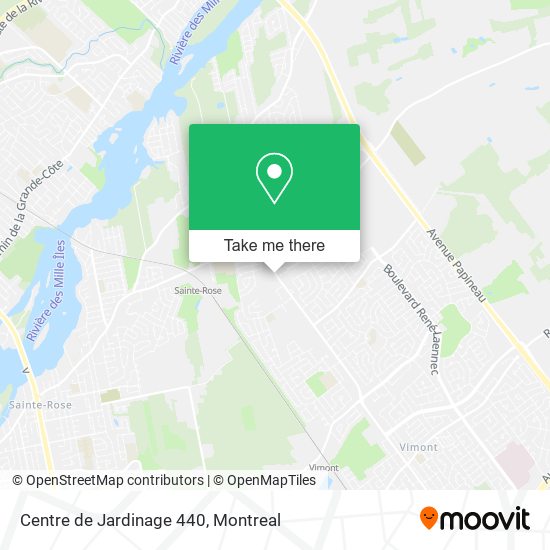 Centre de Jardinage 440 map