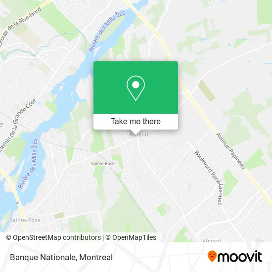 Banque Nationale map