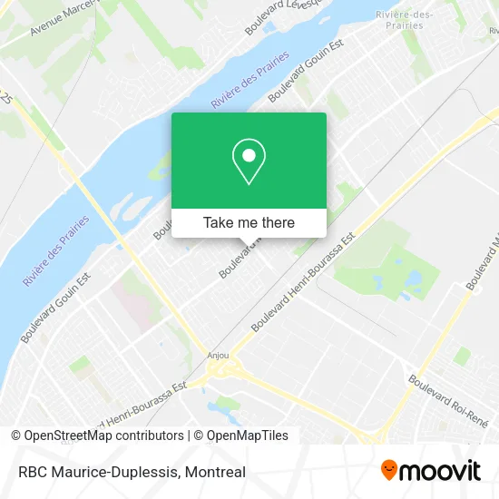 RBC Maurice-Duplessis map