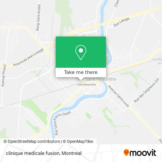 clinique medicale fusion map