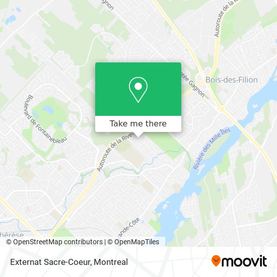 Externat Sacre-Coeur map