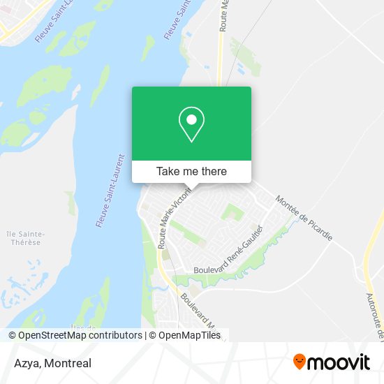 Azya map