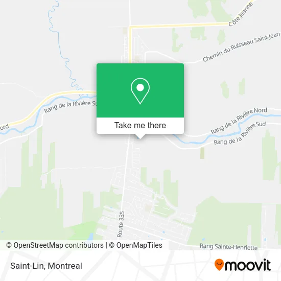 Saint-Lin map