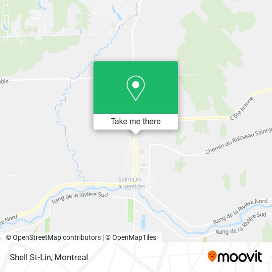 Shell St-Lin map