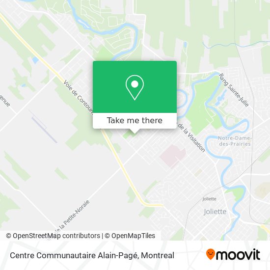 Centre Communautaire Alain-Pagé map