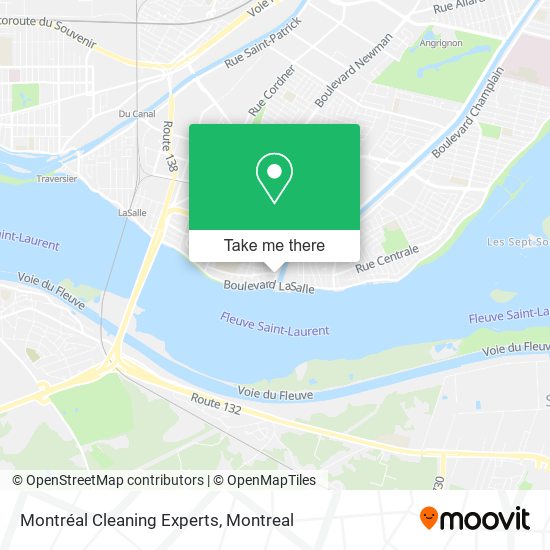 Montréal Cleaning Experts map