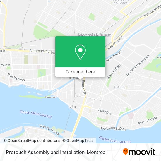 Protouch Assembly and Installation map