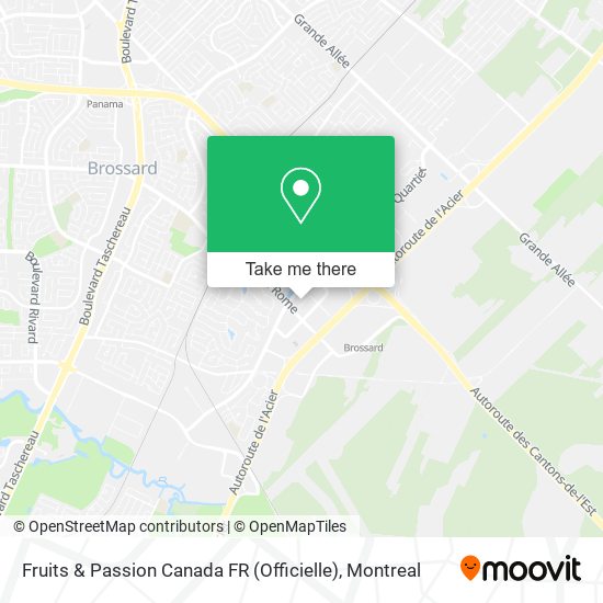Fruits & Passion Canada FR (Officielle) map