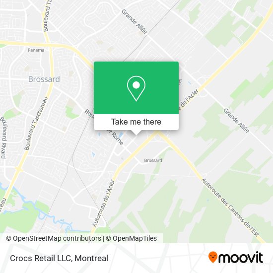 Crocs Retail LLC map