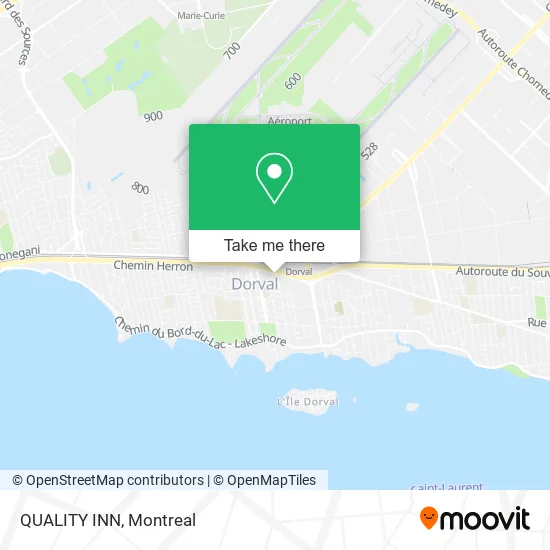 QUALITY INN map